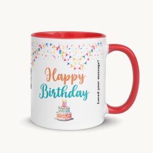 Personalised Birthday Video Message Mug