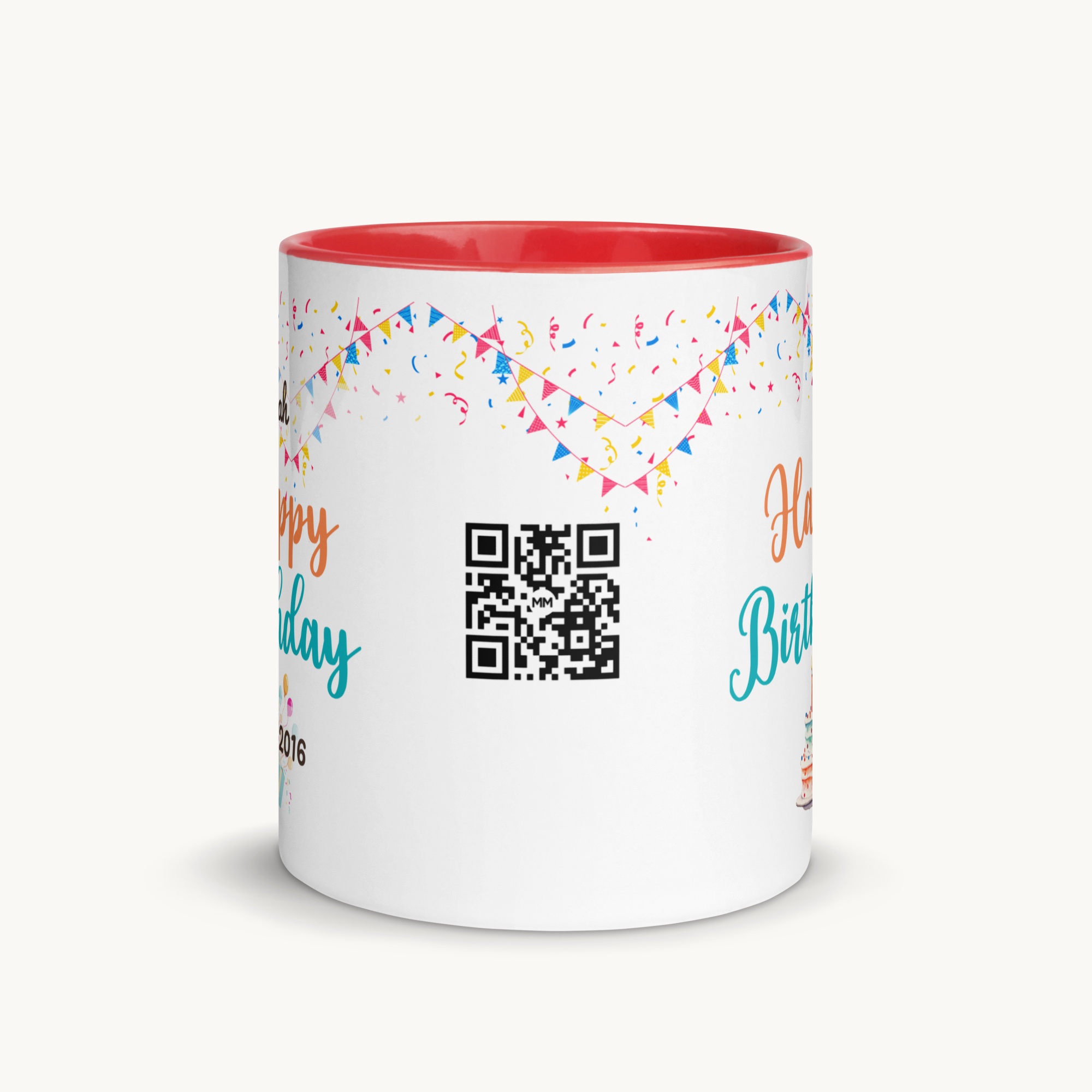 Personalised Birthday Video Message Mug - Image 2