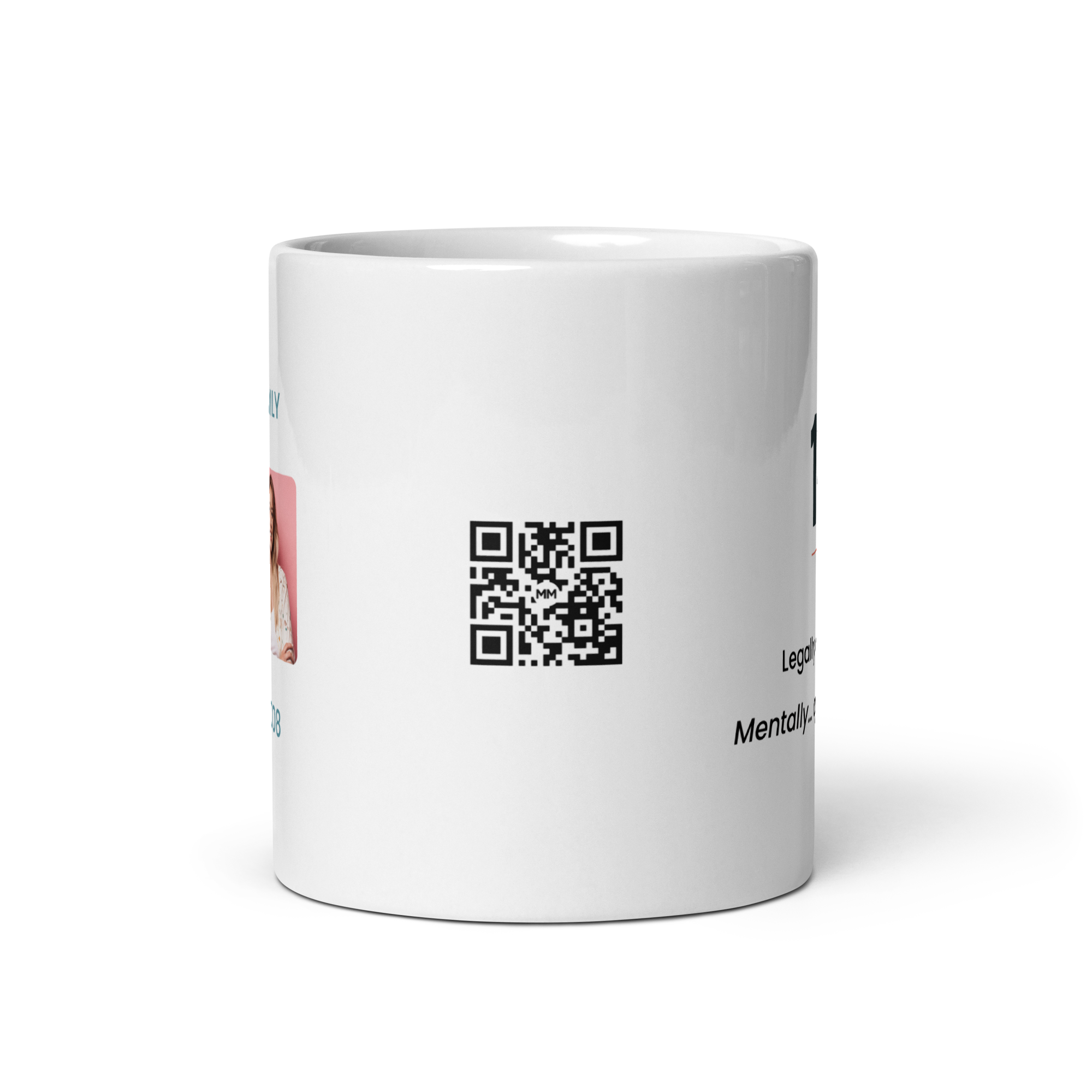 Personalised Funny 18th Birthday Video Message Mug - Image 2