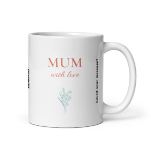 Mum With Love – Personalised Video Message Mug