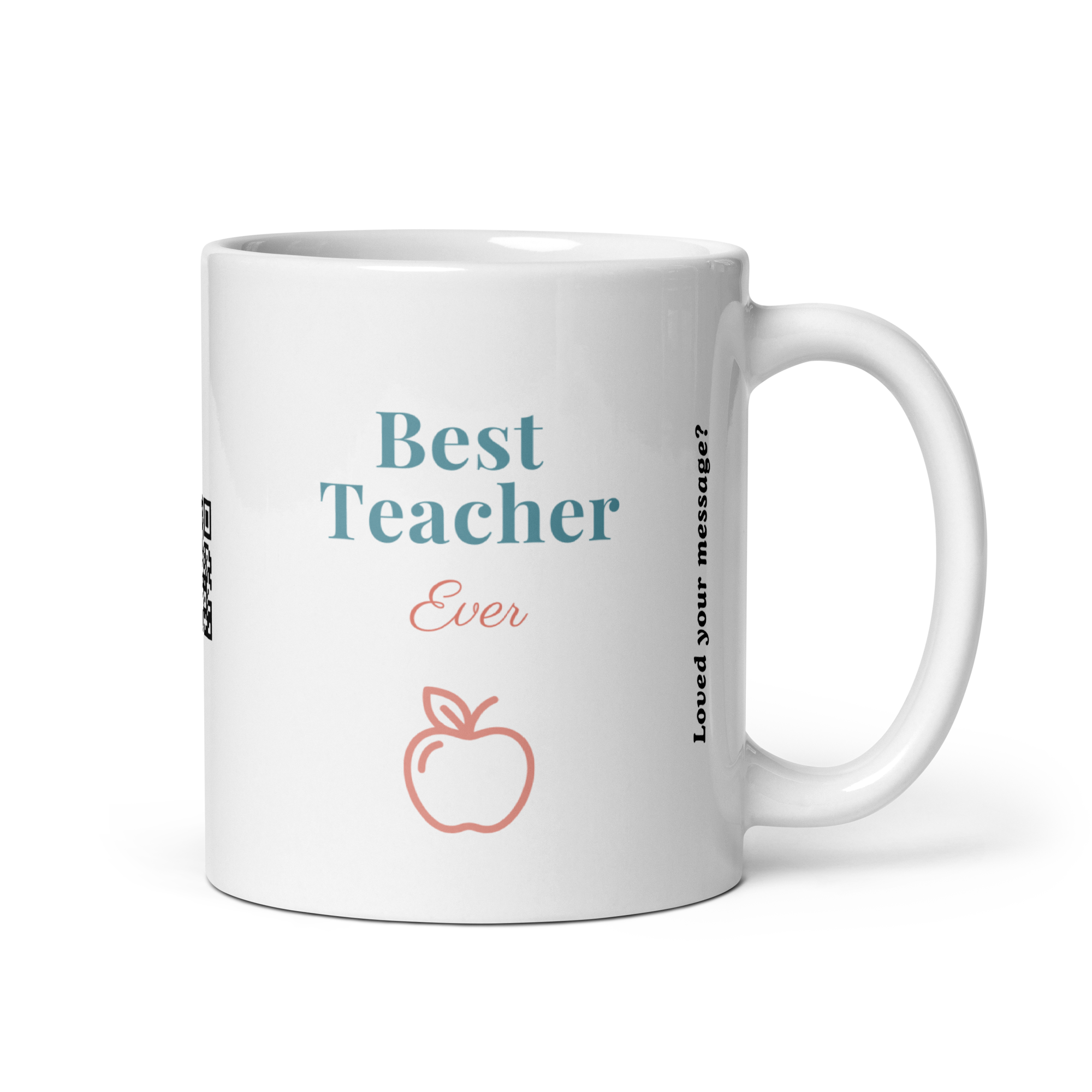 Best Teacher Ever – Personalised Video Message Mug