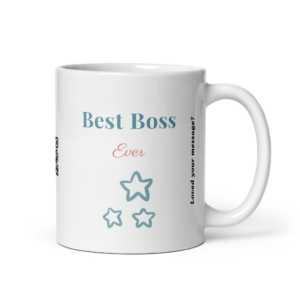 Best Boss Ever – Personalised Video Message Mug