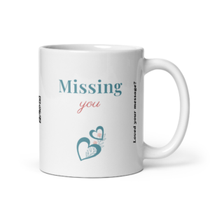 Missing You – Personalised Video Message Mug